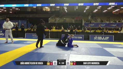 Davi Leite Muribeca vs João André Felicio De Souza 2026 Pan Jiu Jitsu IBJJF Championship