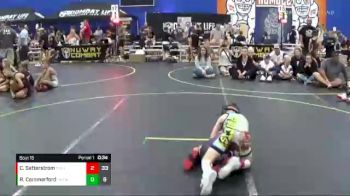 60 lbs Round 5 (6 Team) - Russell Commerford, Untouchables White vs Cal Satterstrom, The Funky Singlets Teal