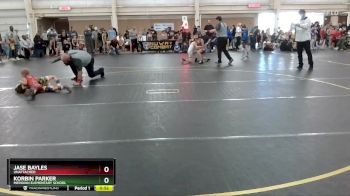 46 lbs Round 1 - Korbin Parker, Meridian Elementary School vs Jase Bayles, Unattached
