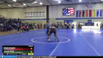 149 lbs Prelim - Gianni Rago, Milwaukee School Of Engineering vs River Rogers, Carthage College