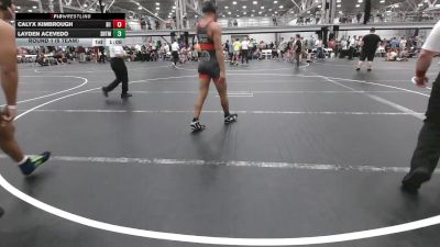 165 lbs Round 1 (6 Team) - Layden Acevedo, Team Shutt Mau Mau vs Calyx Kimbrough, Division-1
