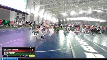 106 lbs Semifinal - Evan Foster, Davis vs Ty Christiansen, Emery