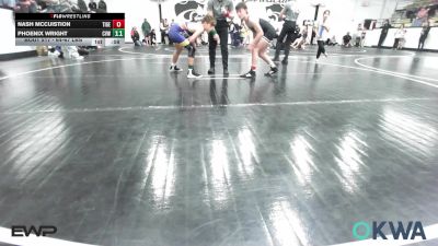 100 lbs Rr Rnd 2 - Noah Zumwalt, Grove Takedown Club vs Jackson Beckley, Team Tulsa Wrestling Club