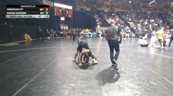 157 lbs Round Of 16 - Jonathan Ley, Navy vs Darius Marines, Michigan State