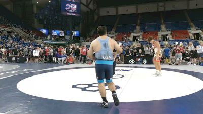 215 lbs Cons. Rd Of 64 - Kadin Dibbini, Kansas vs Donovan Aguilera, Colorado