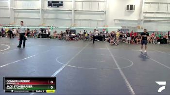 88 lbs Round 5 (6 Team) - Jack Stonebraker, U2 Upstate Uprising vs Connor Maddox, Ohio Gold