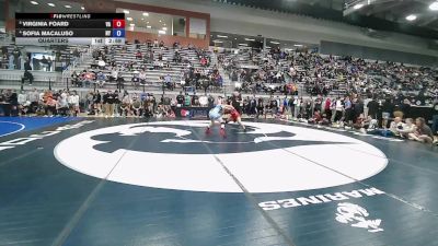 U23 Women - 59 lbs Quarters - Virginia Foard, VA vs Sofia Macaluso, NY