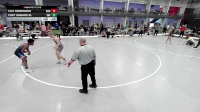 Junior Boys - 150 lbs Cons. Round 2 - Colt Eimermann, Nebraska vs Cory Howard Jr., Bloomington Wrestling Club