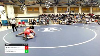 160 lbs Consi Of 8 #2 - Mantas Malinauskas, Berlin vs Kanye Nance, New London