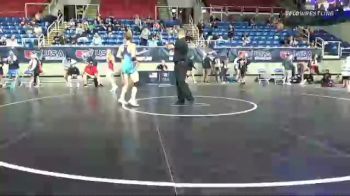132 lbs Consi Of 32 #1 - Brianna Randles, Kansas vs Anna Stephens, Missouri