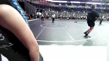 72 lbs 3rd Place - Elizabeth Rogers, Lawrence Elite WC vs Oaklee Karhoff, Eierman Elite
