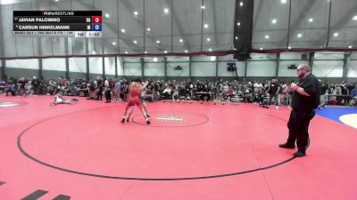 16U Boys FS - 138 lbs Quarters - Javian Palomino, CA vs Carsun Hinkelmann, ID