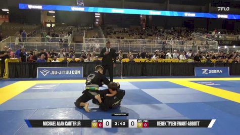 Derek Tyler Ewart-Abbott vs Michael Alan Carter Jr 2025 Pan Kids Jiu-Jitsu IBJJF Championship