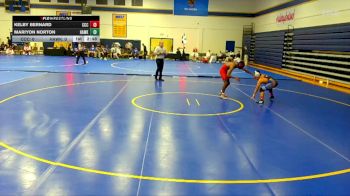 125 lbs Round 4 (6 Team) - Kelby Bernard, Clackamas Community College vs Mariyon Norton, Hawkeye Community College