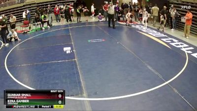 70 lbs 1st Place Match - Gunnar Small, Evanston Elite WC vs Ezra Gamber, Shootbox