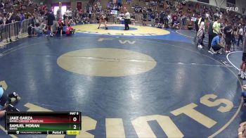 95 lbs Cons. Round 2 - Samuel Moran, NWWC vs Jake Garza, Daniel Cormier Wrestling