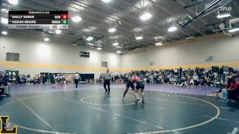 155 lbs Champ. Round 1 - Bailly Rabun, Hazelwood West vs Keziah Moore, Branson