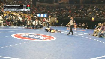 145 Class 1 lbs Cons. Semi - Addyson Shepherd, Ft. Zumwalt East vs Isabella Wenzel, Kearney
