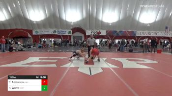 133 lbs Semifinal - Orion Anderson, Univ Of Maryland vs Hunter Watts, Central Michigan