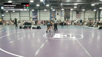 138 lbs Rr Rnd 2 - Hollie Finneran, The Asylum Pink vs JayAnna Hahn, Elite NJ Black