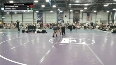 138 lbs Rr Rnd 2 - Hollie Finneran, The Asylum Pink vs JayAnna Hahn, Elite NJ Black