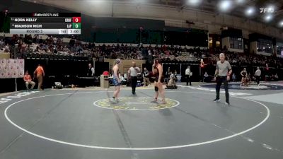 130 lbs Round 2 - Madison Rich, La Plata vs Nora Kelly, Crofton