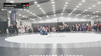 144 lbs Champ. Rd Of 16 - Miles Higgins, Grapplers HI vs Parker Wickam, Bear Cave
