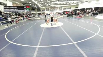 133 lbs Cons. Round 3 - Kendricks Pellicci, Ithaca vs Mason Jacobellis, Springfield