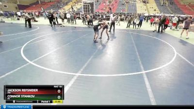 123-125 lbs Round 3 - Jackson Refsnider, MN vs Connor Stankov, MI