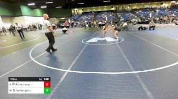 120 lbs Consi Of 32 #1 - James Williams-Armstrong Jr., AZ vs Mason Gutenberger, MT