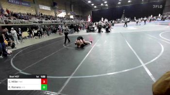 122 lbs Final - Crosby Miller, Pikes Peak Warriors vs Ernest Romero, La Gente WC