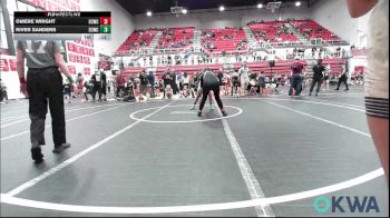 132-146 lbs Rr Rnd 2 - Hunter Werner, Tecumseh Youth Wrestling vs Quetzali Salas, Standfast