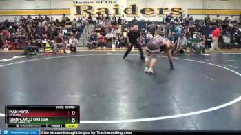 220 lbs Cons. Round 1 - Max Mota, La Quinta vs Gian-Carlo Ortega, Crespi Carmelite