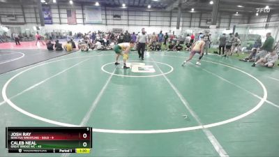 165 lbs Round 1 (4 Team) - Caleb Neal, GREAT BRIDGE WC vs Josh Ray, INVICTUS WRESTLING - GOLD