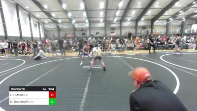 81 lbs Round Of 16 - Liam C Sutton, Mat Rats Rebooted vs Nathaniel Gudishvili, Askeo International Mat Club