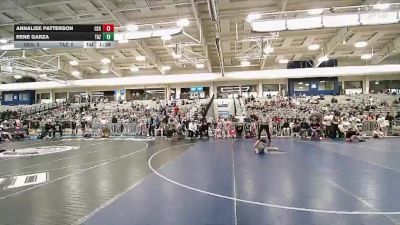 60 lbs Quarters & Wb (16 Team) - Rene Garza, Team Arizona vs Annalise Patterson, Colorado Extreme Girls