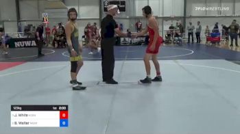 123 kg Rr Rnd 2 - Jaylin White, Hornets WC vs Braxton Walter, Midwest Strong