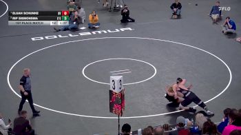 1st Place Match - Elijah Schunke, Brandon Valley vs Rip Siemonsma, O`Gorman