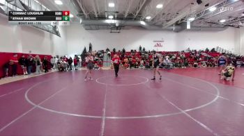 138 lbs Cons. Round 5 - Cormac Loughlin, Rocky Mountain vs Ethan Brown, Broomfield