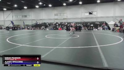 130 lbs Round 1 (8 Team) - Sarah Pearson, Pennsylvania vs Alexes Spaulding, Indiana