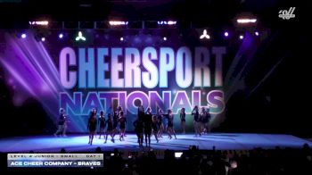 ACE Cheer Company - Braves [2026 L4 Junior - Small Day 1] 2026 CHEERSPORT National All Star Cheerleading Championship