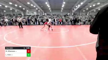 132 lbs Consi Of 32 #2 - Marco Albanese, PA vs Lincoln Vick, MN