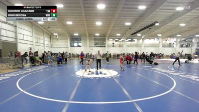 74 lbs Consolation - Giacinto Graziano, Tewksbury vs John DeRosa, Wolfgang Wrestling Academy