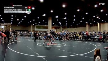 132 lbs Quarterfinal - Zuri Mccalpine-ingram, Morris Fitness vs Rachel Silva, Big Money Movin