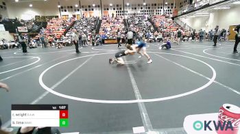 92 lbs Semifinal - Randen Wright, R.A.W. vs Bobby Lima, Broken Arrow Wrestling Club