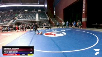 56 lbs 3rd Place Match - Grayson Goodvin, Sheridan Wrestling Club vs Riggs Bohannon, Windy City Wrestlers