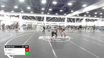 70 lbs Quarterfinal - Mateo Valdez, Dog Pound WC vs Tyler Hinton, Yuma Elite