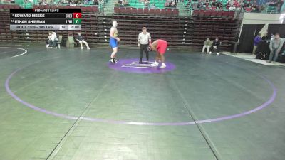 285 lbs Round Of 16 - Edward Meeks, Cheraw vs Ethan Shipman, Lewisville