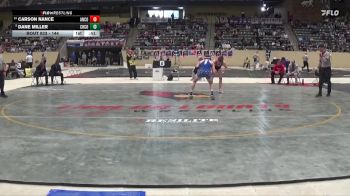 144 lbs 5th Place Match - Carson Nance, Anderson County vs Dane Miller, Christian County