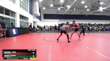 157 lbs Cons. Round 6 - Russell Johl, Legacy WC vs Henry Egami, Valencia HS